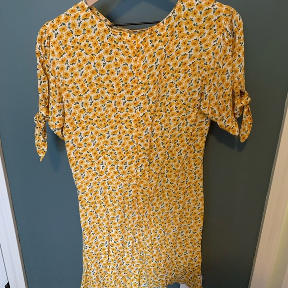 Faithfull The Brand Yellow Dress-EUC - Picture 4 of 7